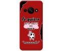 Funda Silicona Líquida Roja para Xiaomi Redmi A3 diseño Vaca Dibujos
