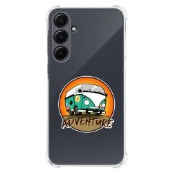 Funda Silicona Antigolpes para Samsung Galaxy A35 5G diseño Adventure Dibujos