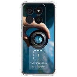 Personaliza tu Funda Silicona AntiGolpes Transparente con tu Fotografía para Xiaomi 14 Pro 5G Dibujo Personalizada