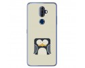 Funda Gel Tpu para Alcatel 3V Diseño Pingüino Dibujos