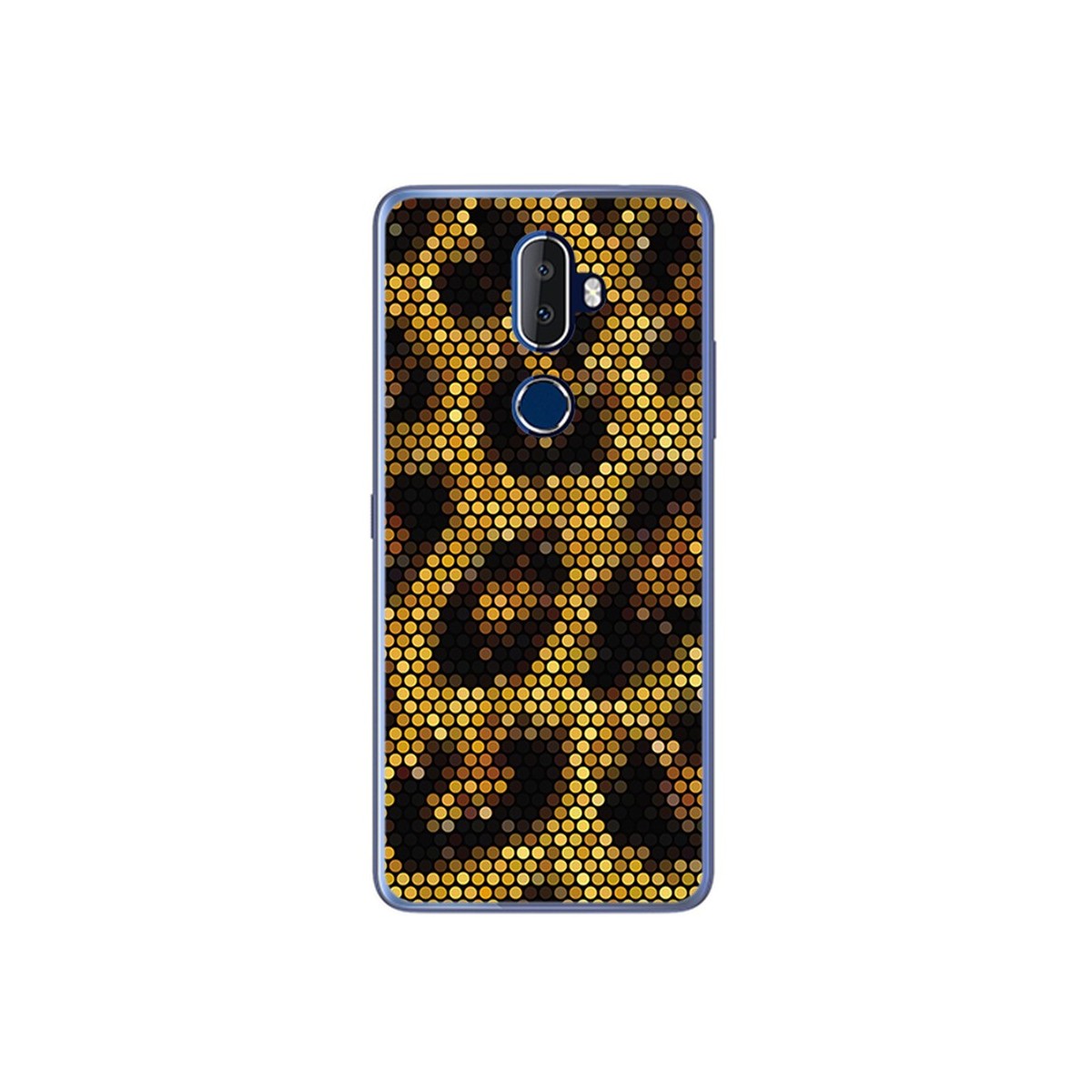Funda Gel Tpu para Alcatel 3V Diseño Leopardo Dibujos