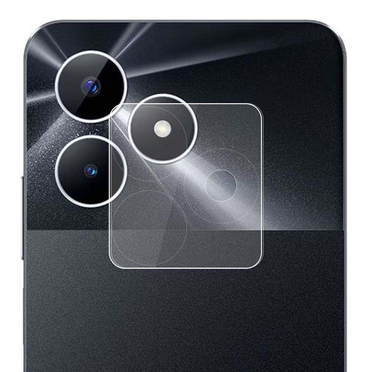 Protector Cristal Templado Cámara Trasera para Realme C51 Vidrio