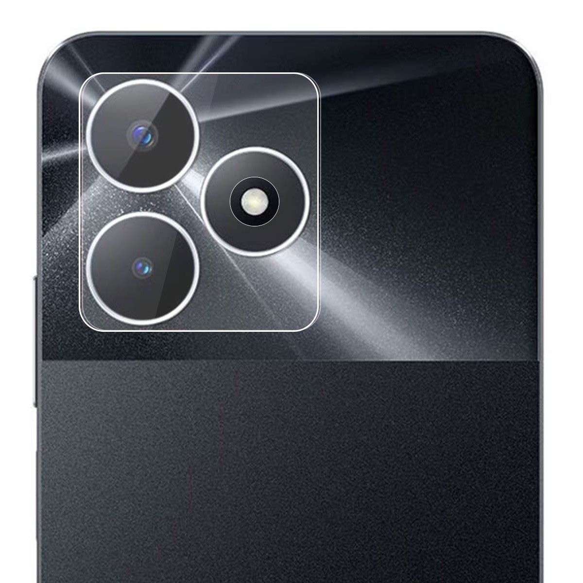 Protector Cristal Templado Cámara Trasera para Realme C51 Vidrio