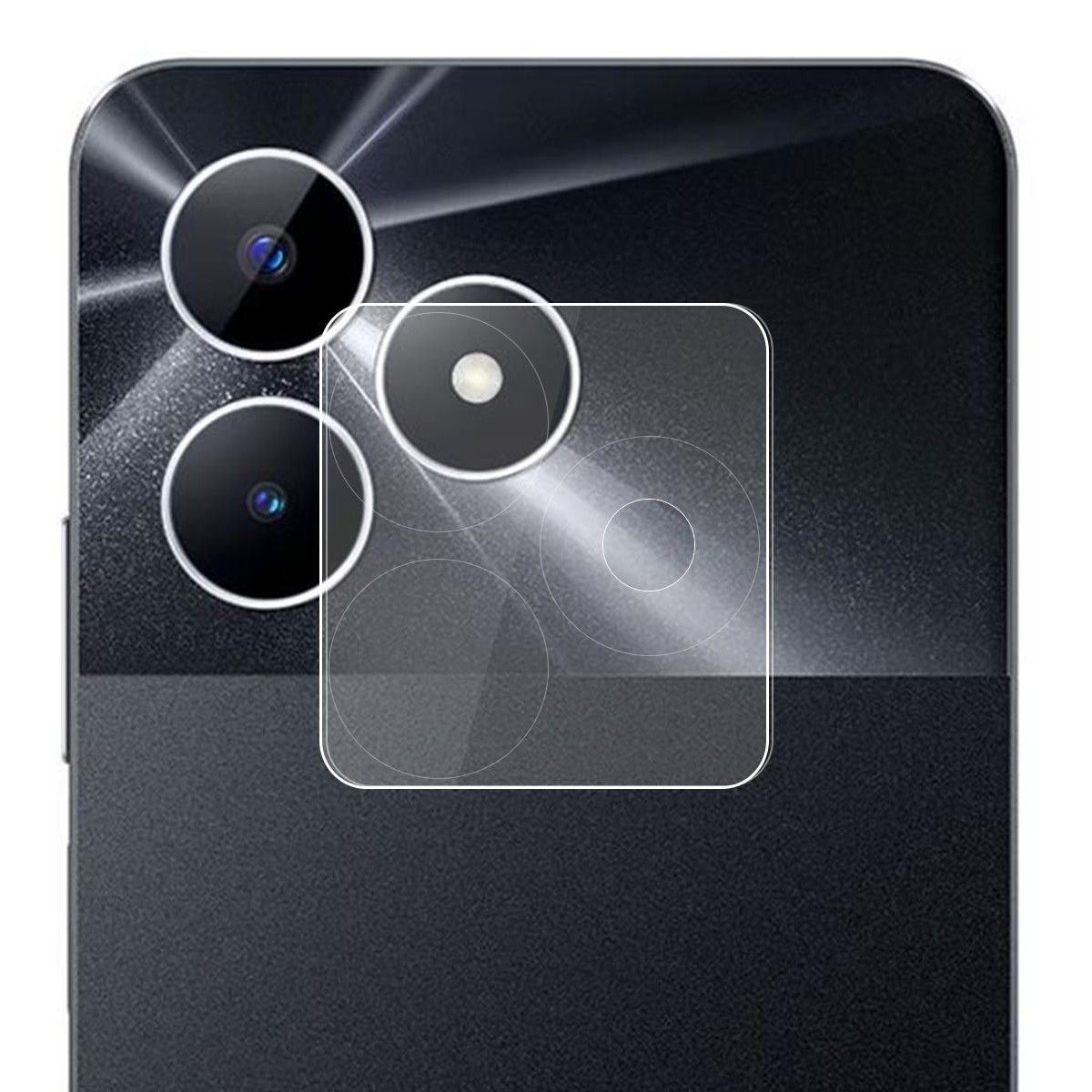 Protector Cristal Templado Cámara Trasera para Realme Note 50 Vidrio