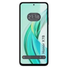 Protector Cristal Templado Completo 5D Full Glue Negro para Huawei Honor X7b Vidrio 2