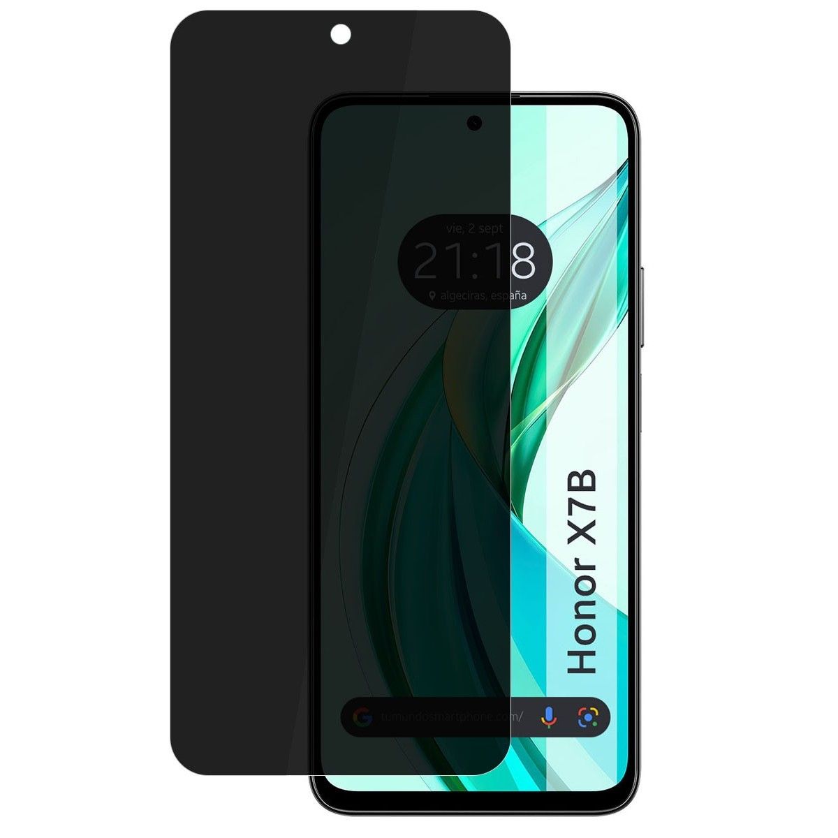 Protector Pantalla Hidrogel Privacidad Antiespías para Huawei Honor X7b