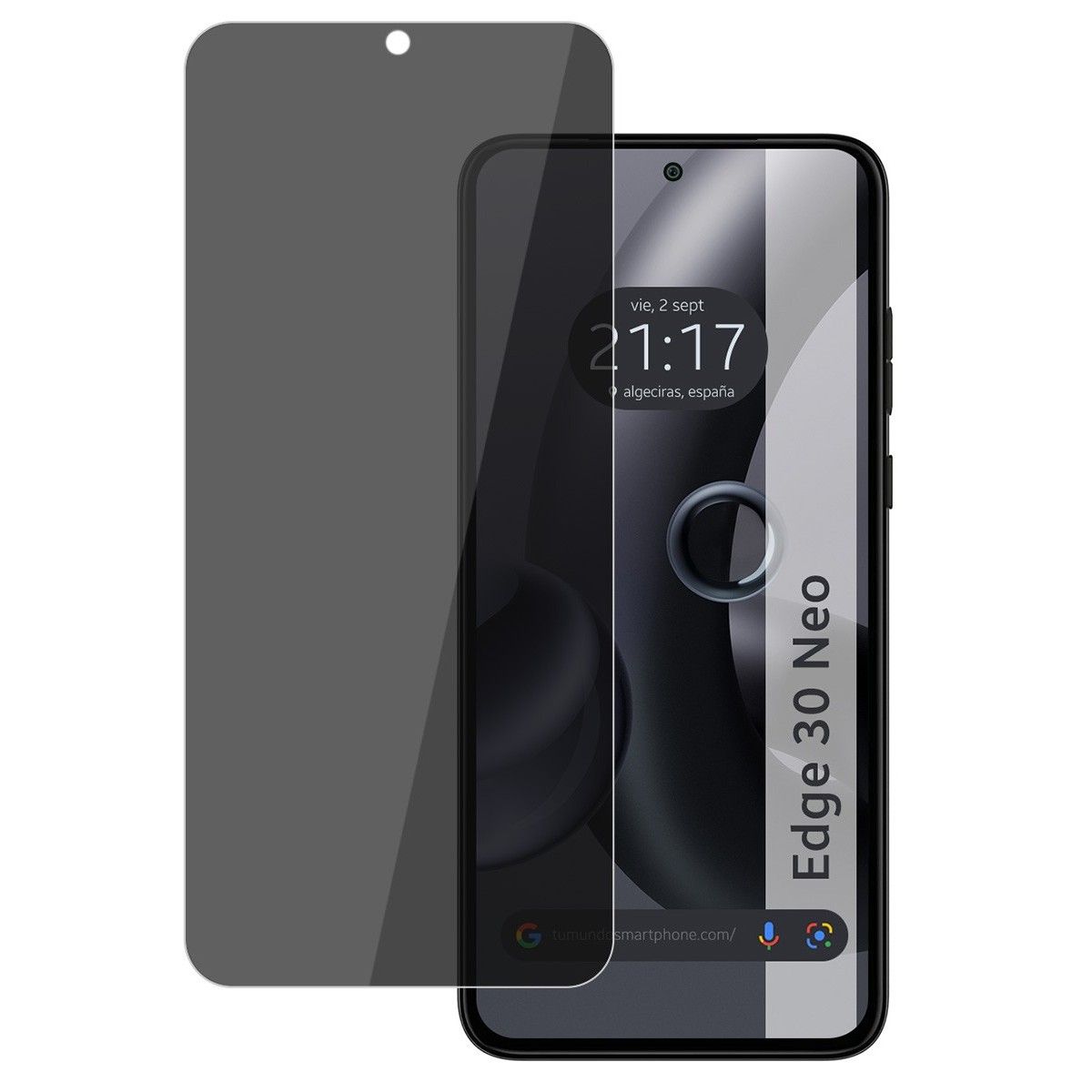 Protector Pantalla Hidrogel Privacidad Antiespías para Motorola Edge 40 Neo 5G