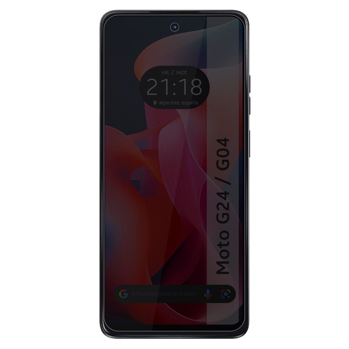 Protector Pantalla Hidrogel Privacidad Antiespías para Motorola Moto G04 / G24