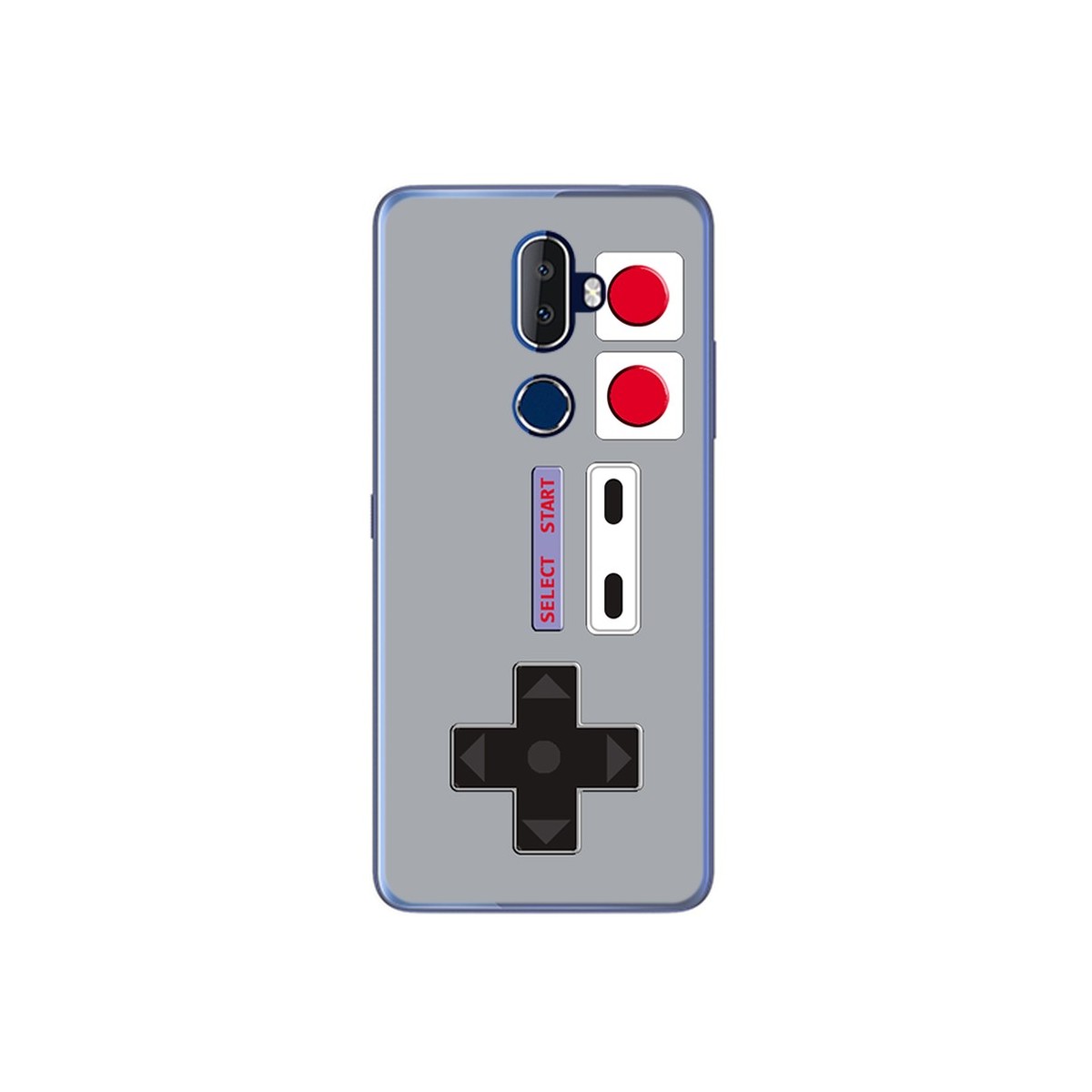 Funda Gel Tpu para Alcatel 3V Diseño Consola Dibujos
