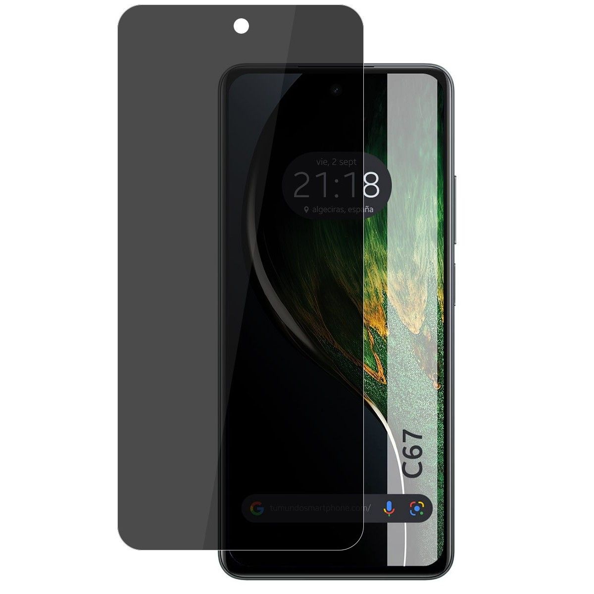 Protector Pantalla Hidrogel Privacidad Antiespías para Realme C67 4G