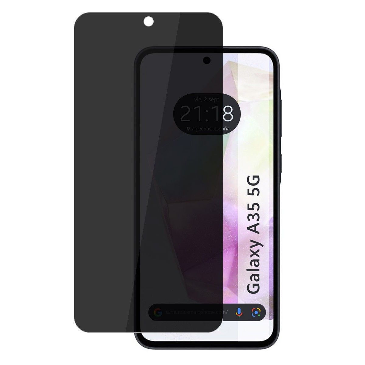 Protector Pantalla Hidrogel Privacidad Antiespías para Samsung Galaxy A35 5G