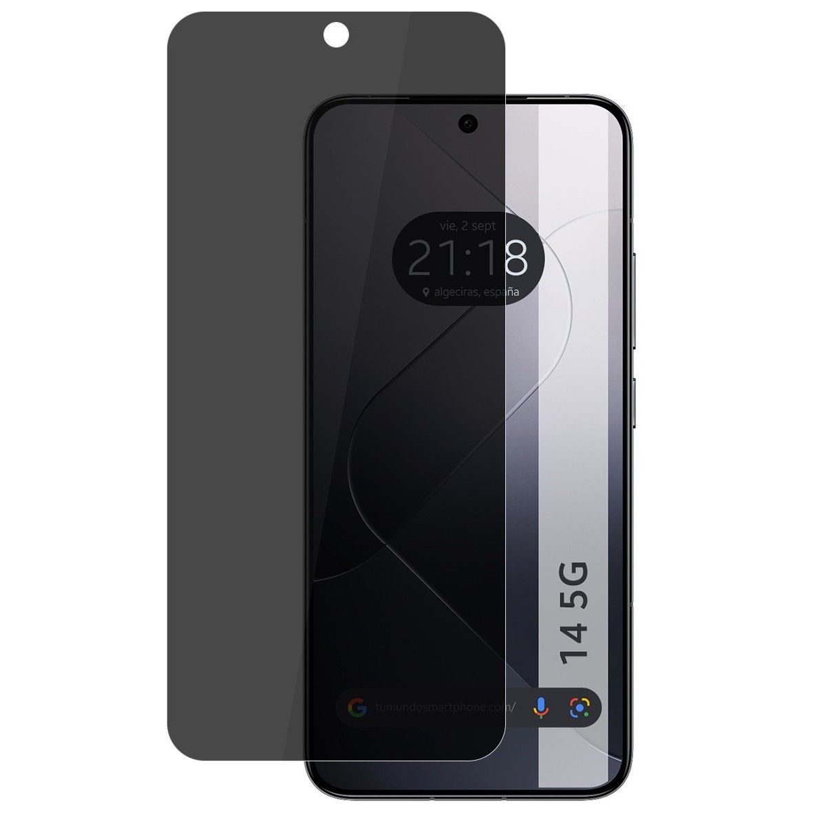 Protector Pantalla Hidrogel Privacidad Antiespías para Xiaomi 14 5G