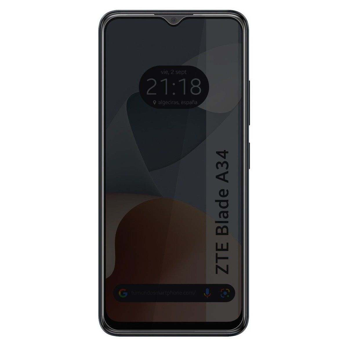 Protector Pantalla Hidrogel Privacidad Antiespías para Zte Blade A34 4G
