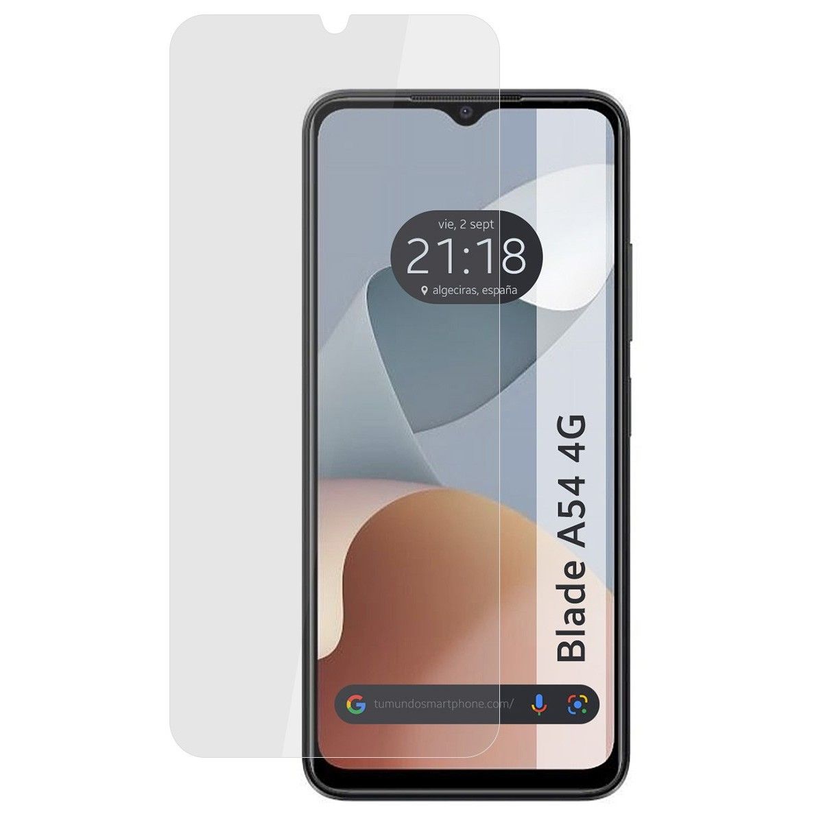 Protector Pantalla Hidrogel Mate Antihuellas para Zte Blade A54 4G