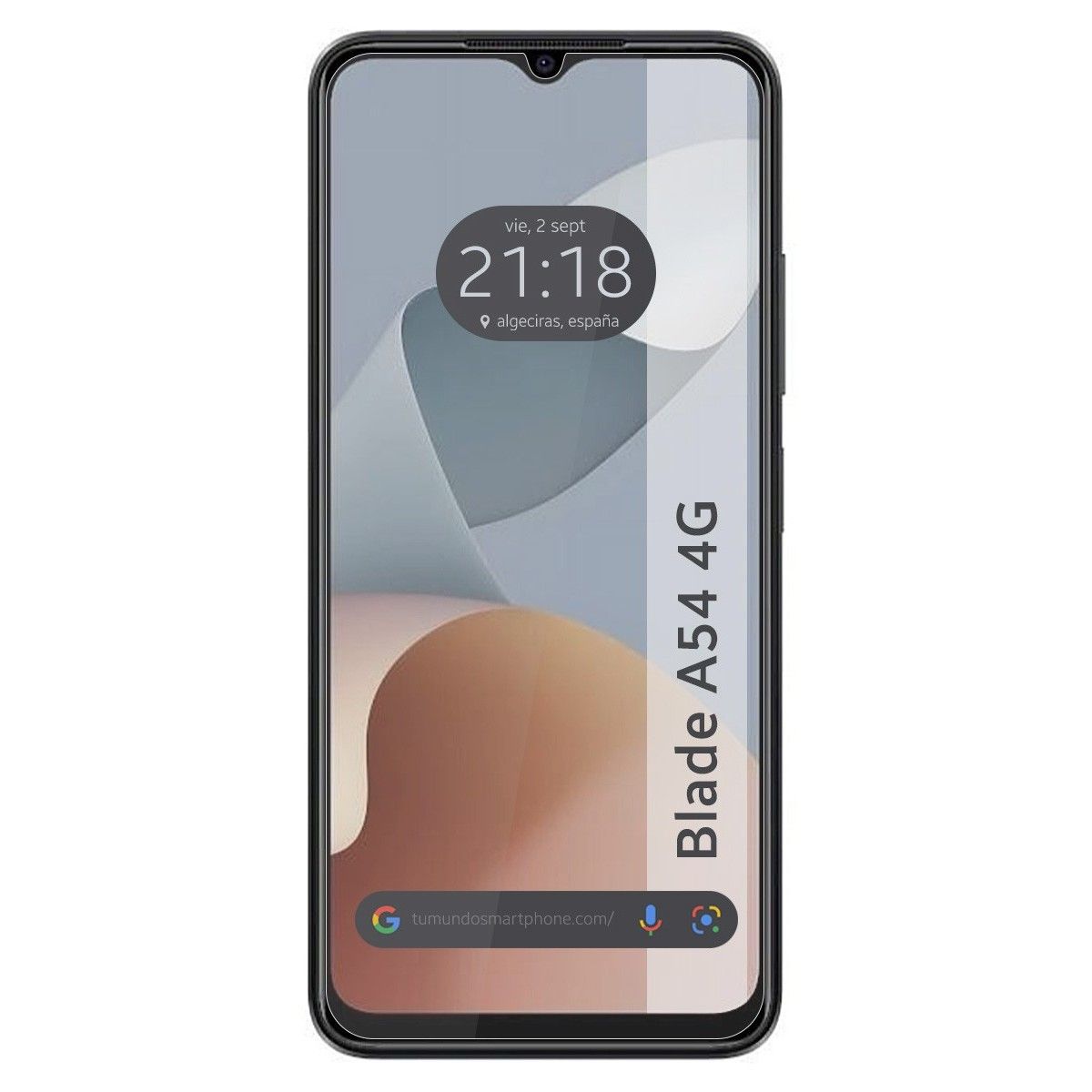 Protector Pantalla Hidrogel Mate Antihuellas para Zte Blade A54 4G