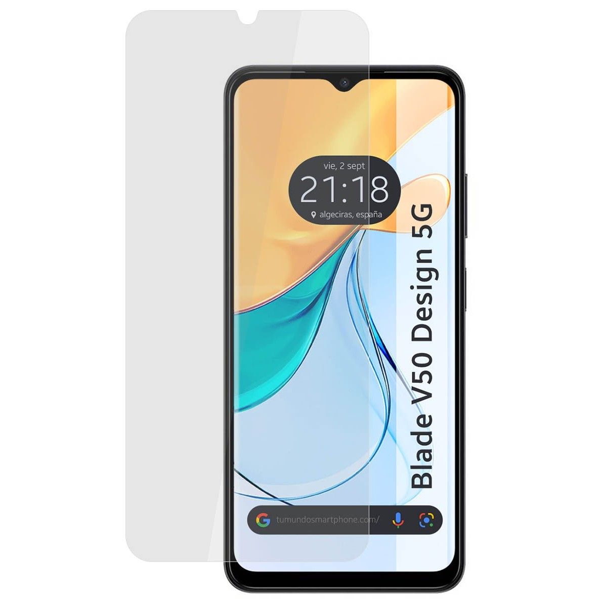 Protector Pantalla Hidrogel Mate Antihuellas para Zte Blade V50 Design 4G