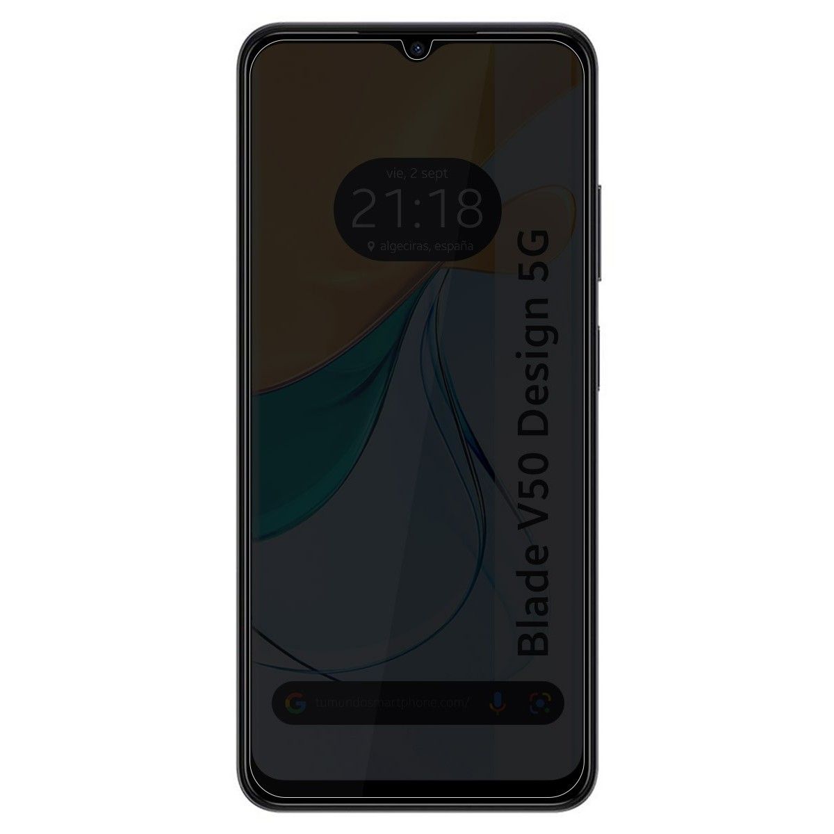 Protector Pantalla Hidrogel Privacidad Antiespías para Zte Blade V50 Design 5G