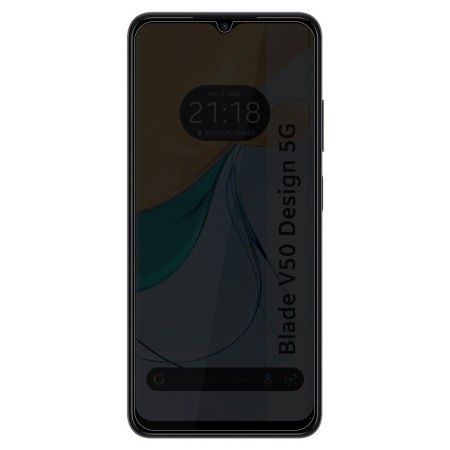 Protector Pantalla Hidrogel Privacidad Antiespías para Zte Blade V50 Design 5G