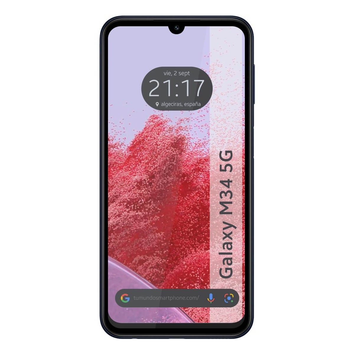 Protector Cristal Templado Completo 5D Full Glue Negro para Samsung Galaxy A35 5G Vidrio