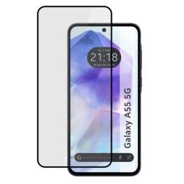 Protector Cristal Templado Completo 5D Full Glue Negro para Samsung Galaxy M34 5G Vidrio