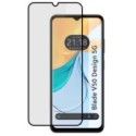 Protector Cristal Templado Completo 5D Full Glue Negro para Zte Blade V50 Vita 4G Vidrio
