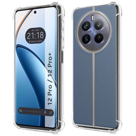 Funda Silicona Antigolpes Transparente para Realme 12 Pro 5G / 12 Pro Plus 5G