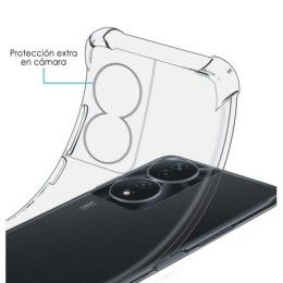Funda Silicona Antigolpes Transparente para Huawei Honor X7b 2