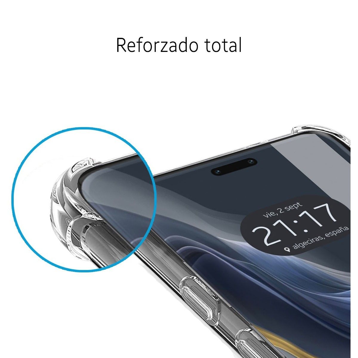 Funda Silicona Antigolpes Transparente para Huawei Honor Magic 6 Pro 5G