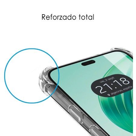 Funda Silicona Antigolpes Transparente para Huawei Honor X8b