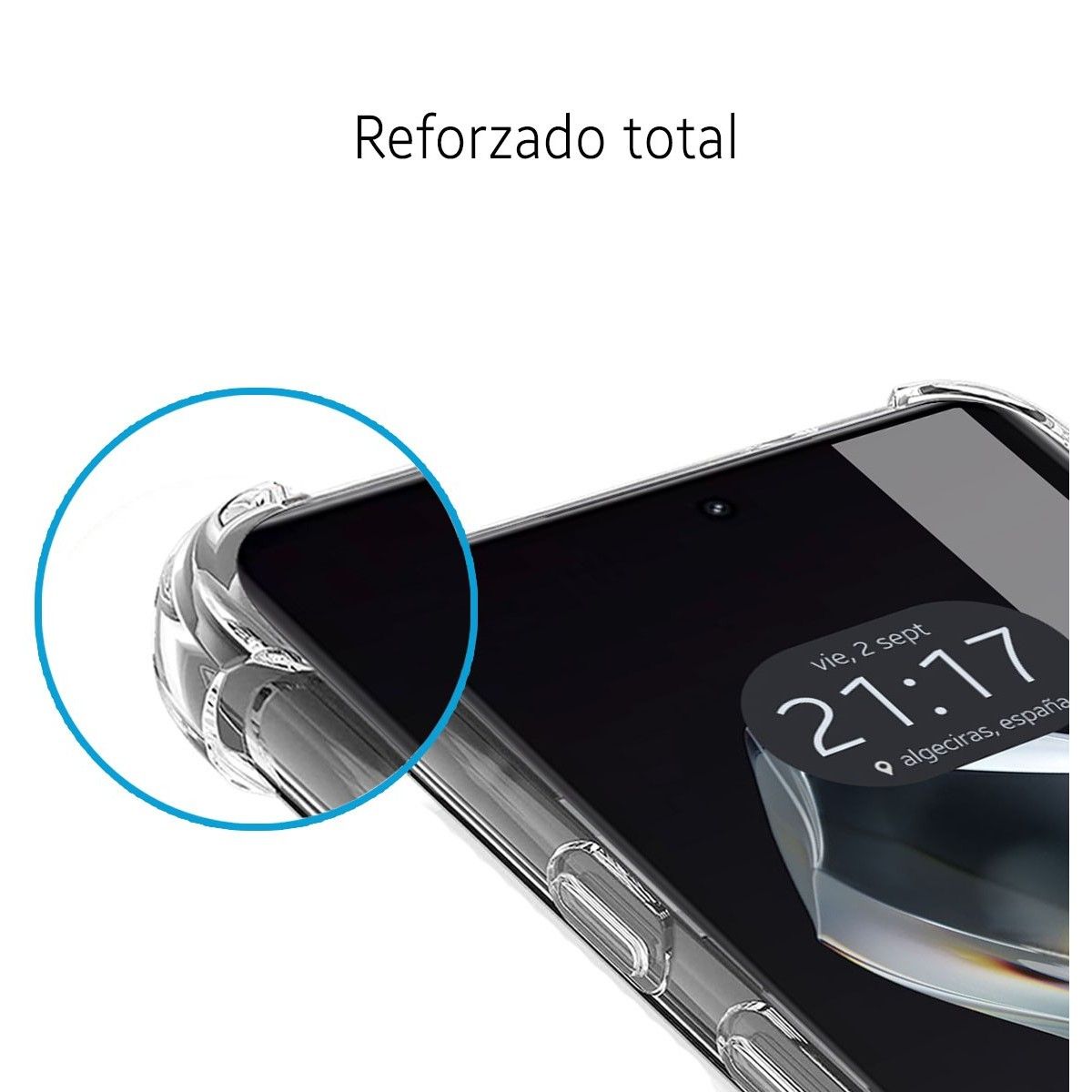 Funda Silicona Antigolpes Transparente para Oneplus 12 5G