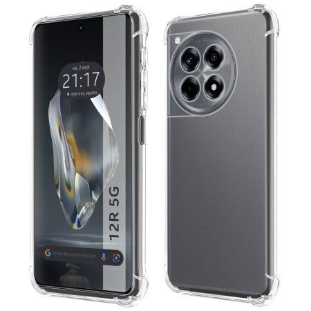 Funda Silicona Antigolpes Transparente para Oneplus 12R 5G