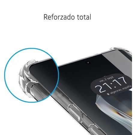 Funda Silicona Antigolpes Transparente para Oneplus 12R 5G