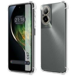 Funda Silicona Antigolpes Transparente para Realme C67 4G