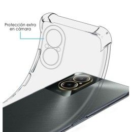 Funda Silicona Antigolpes Transparente para Realme C67 4G 2