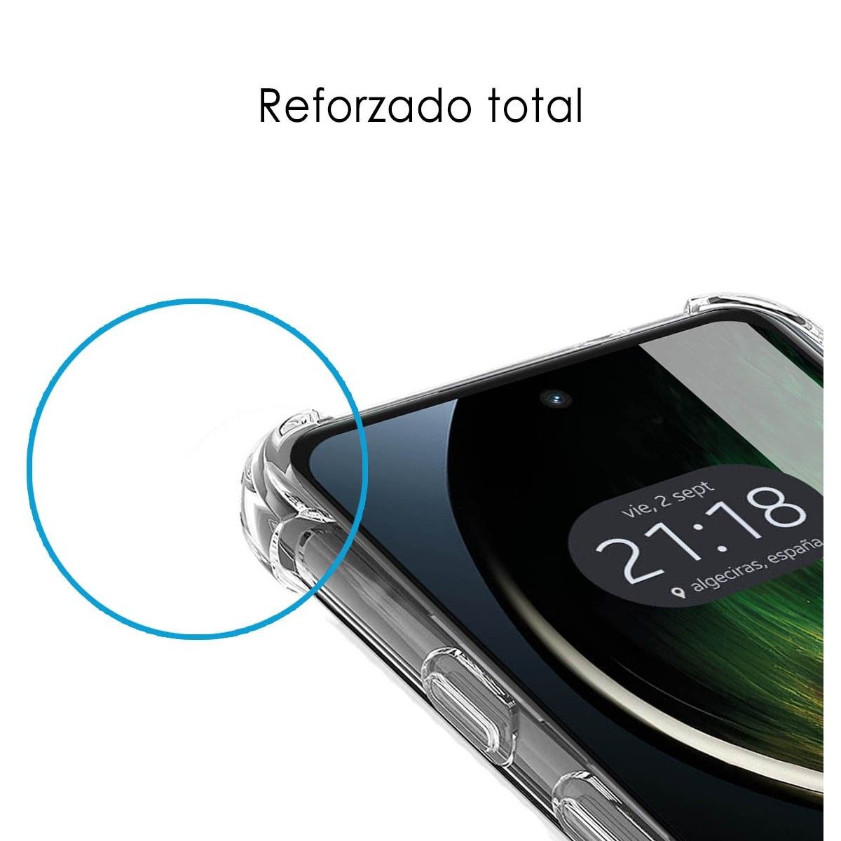 Funda Silicona Antigolpes Transparente para Realme C67 4G