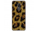 Funda Gel Tpu para Alcatel 3x Diseño Leopardo Dibujos