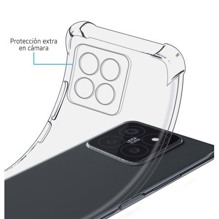 Funda Silicona Antigolpes Transparente para Xiaomi 14 Pro 5G