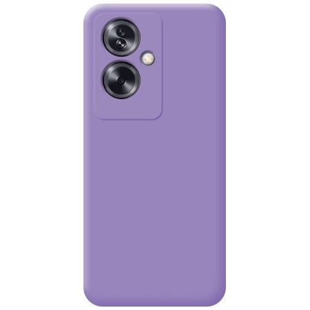 Funda Silicona Líquida Ultra Suave para Oppo A79 5G color Morada