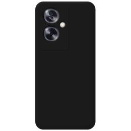 Funda Silicona Líquida Ultra Suave para Oppo A79 5G color Negra 2