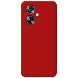 Funda Silicona Líquida Ultra Suave para Oppo A79 5G color Roja 2