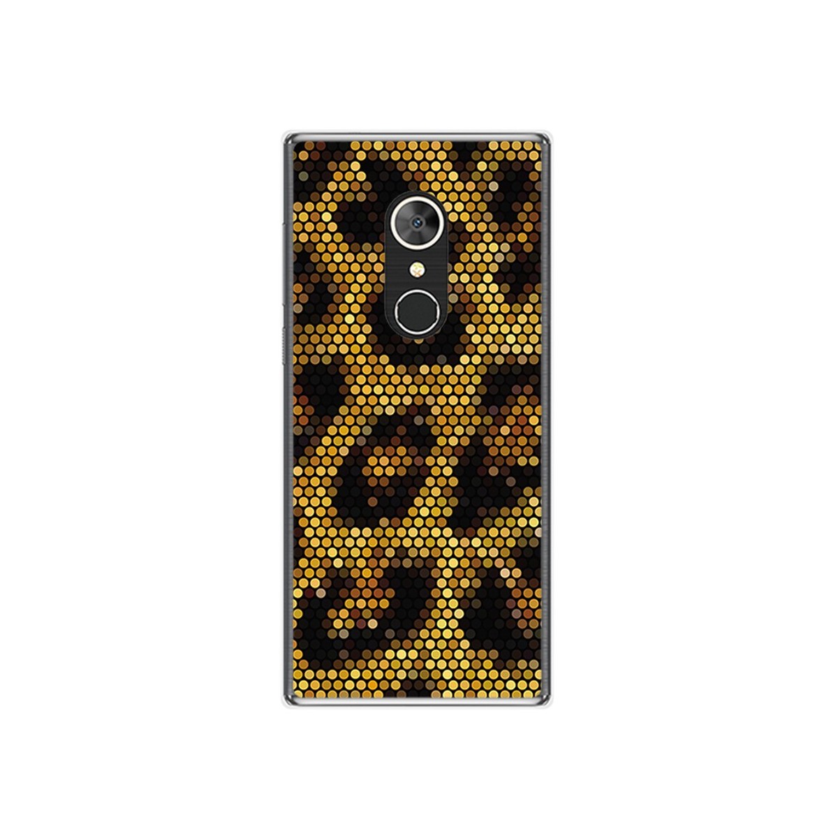 Funda Gel Tpu para Alcatel 5 Diseño Leopardo Dibujos