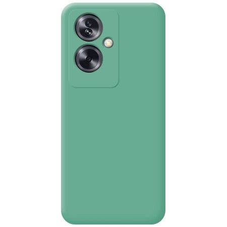 Funda Silicona Líquida Ultra Suave para Oppo A79 5G color Verde