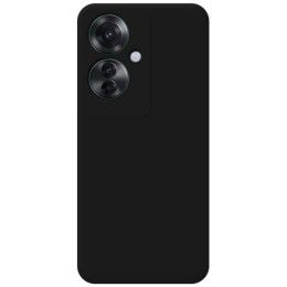 Funda Silicona Líquida Ultra Suave para Oppo Reno 11F 5G color Negro 2