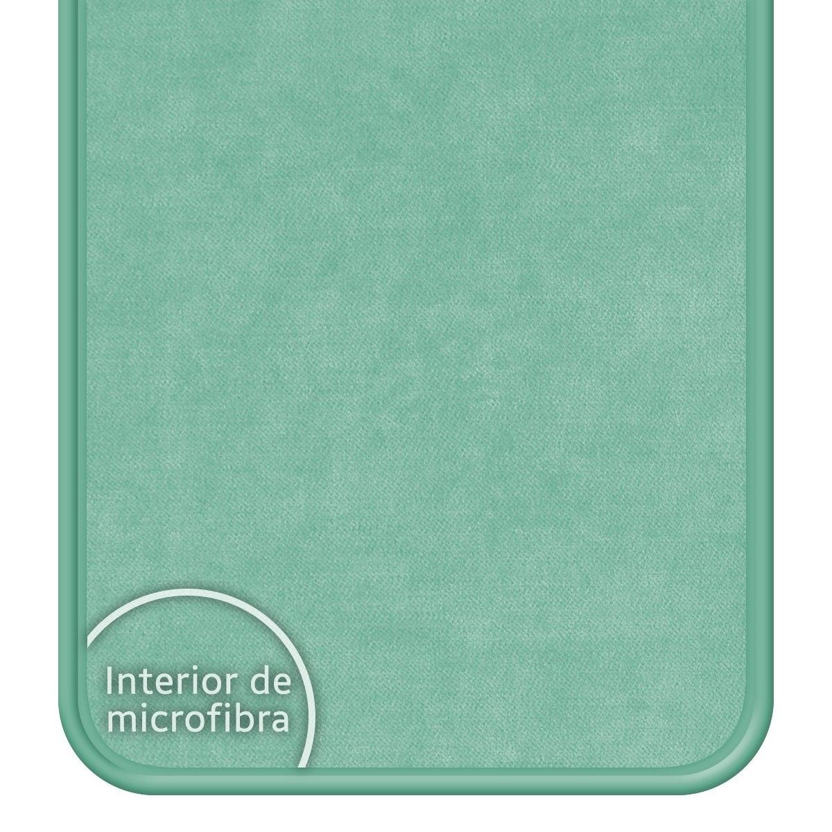 Funda Silicona Líquida Ultra Suave para Oppo Reno 11F 5G color Verde