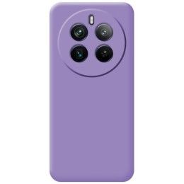 Funda Silicona Líquida Ultra Suave para Realme 12 Pro 5G / 12 Pro Plus 5G color Morado 2