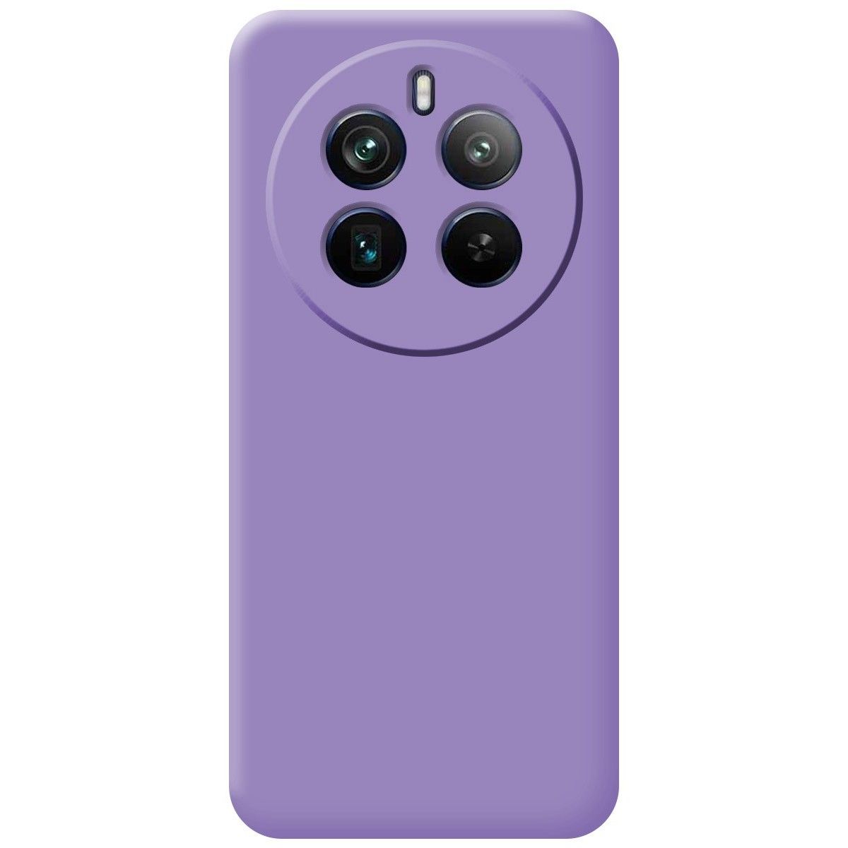 Funda Silicona Líquida Ultra Suave para Realme 12 Pro 5G / 12 Pro Plus 5G color Morado
