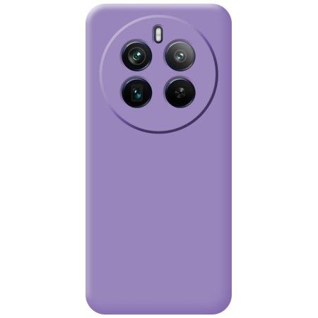 Funda Silicona Líquida Ultra Suave para Realme 12 Pro 5G / 12 Pro Plus 5G color Morado