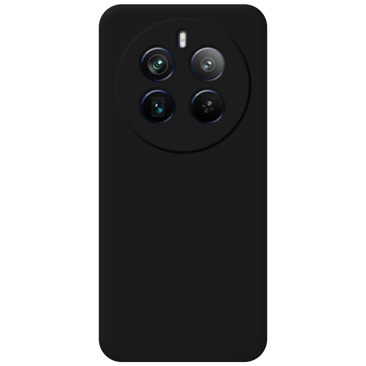 Funda Silicona Líquida Ultra Suave para Realme 12 Pro 5G / 12 Pro Plus 5G color Negro