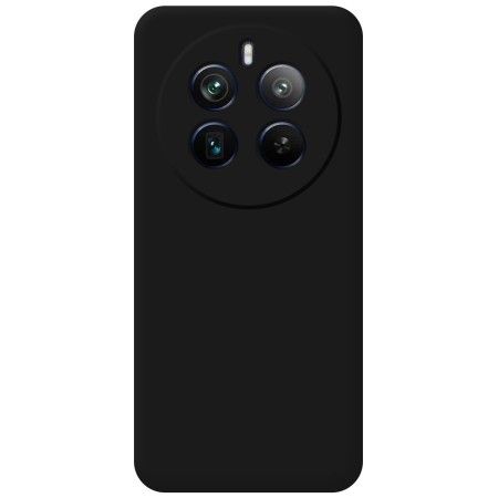 Funda Silicona Líquida Ultra Suave para Realme 12 Pro 5G / 12 Pro Plus 5G color Negro