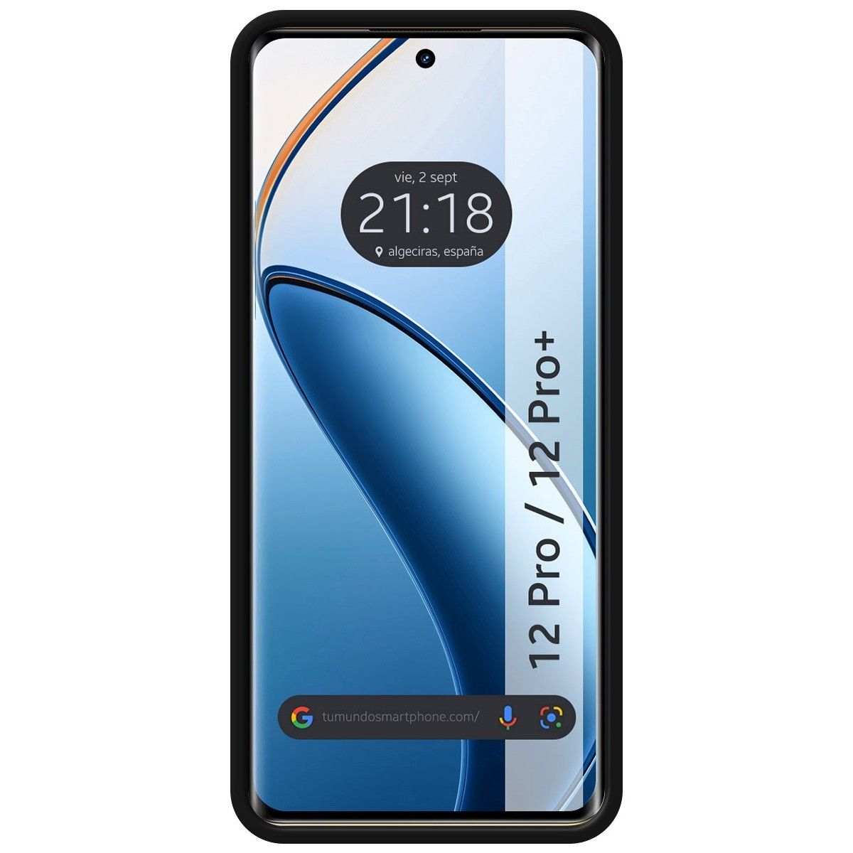 Funda Silicona Líquida Ultra Suave para Realme 12 Pro 5G / 12 Pro Plus 5G color Negro